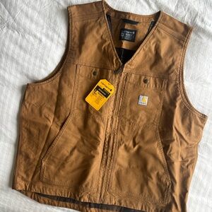 Carhartt Montana Brown Duck Vest